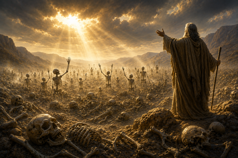 Ezekiel’s Dry Bones: The Prophecy of Restoration